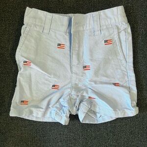 Janie and Jack 12-18M American Flag Shorts
